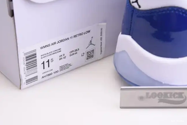 11 Air Retro AH7860-100 White Jordan Low Concord 0531